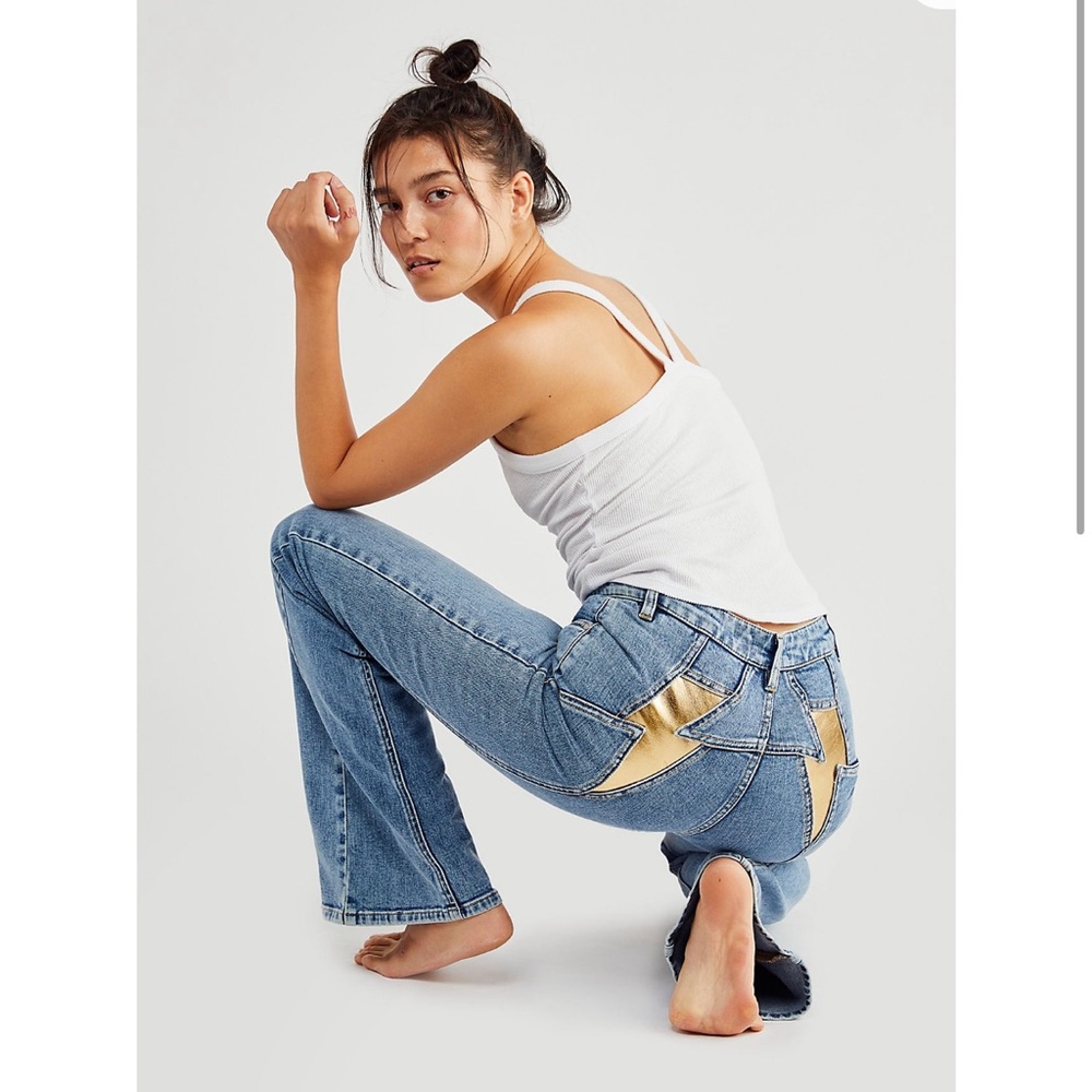 NWOT Free People Thunderbird Flares